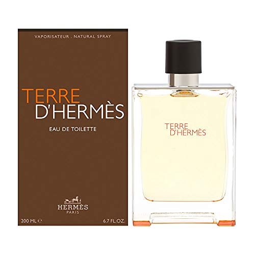 Hermes Terre D Eau De Toilette Spray for Men, 6.7 Ounce / 200 Ml